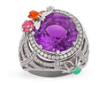 Chaumet Retro Amethyst Ring, 2.00 Carats