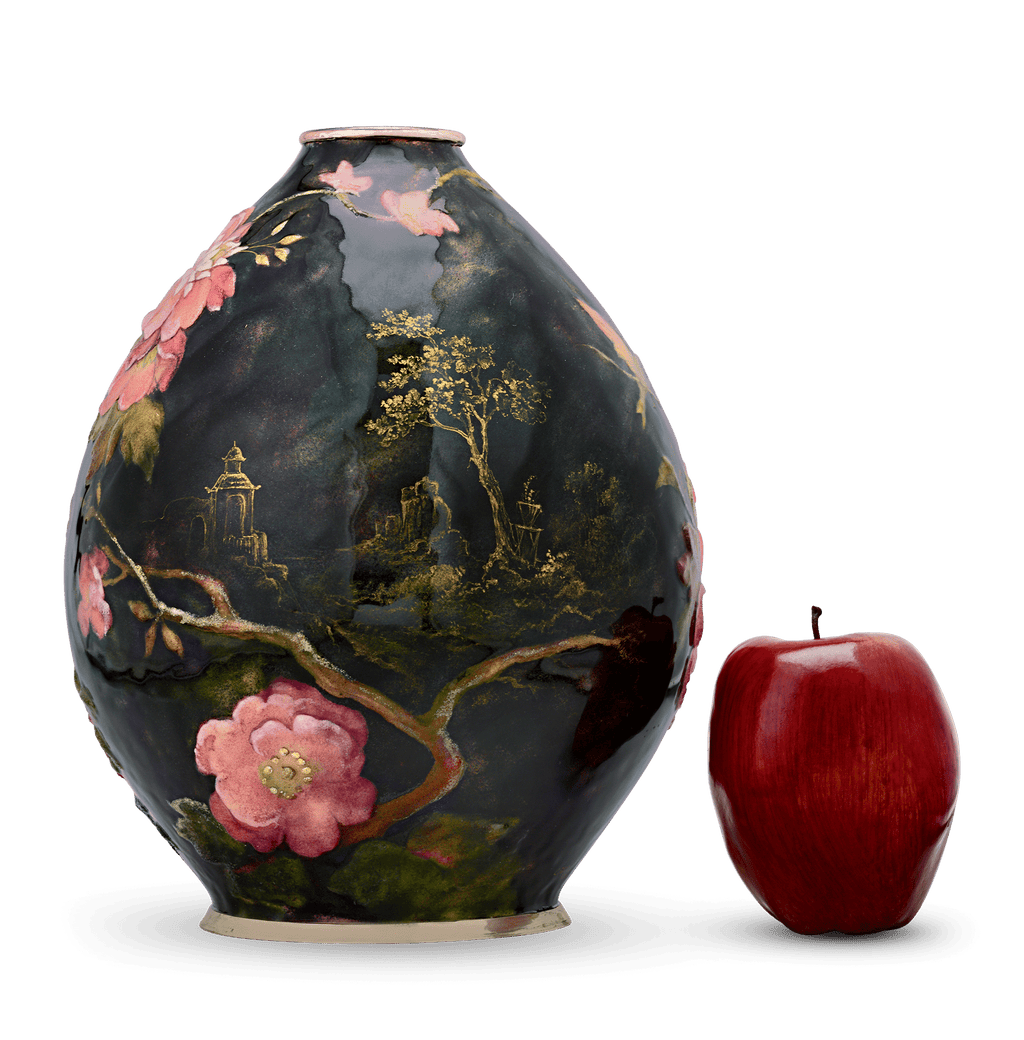 Camille Fauré Pink Blossom Vase