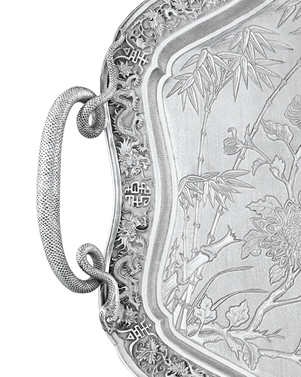 Vietnamese Silver Tea Set