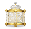 Baccarat Ormolu and Cut Glass Liqueur Casket