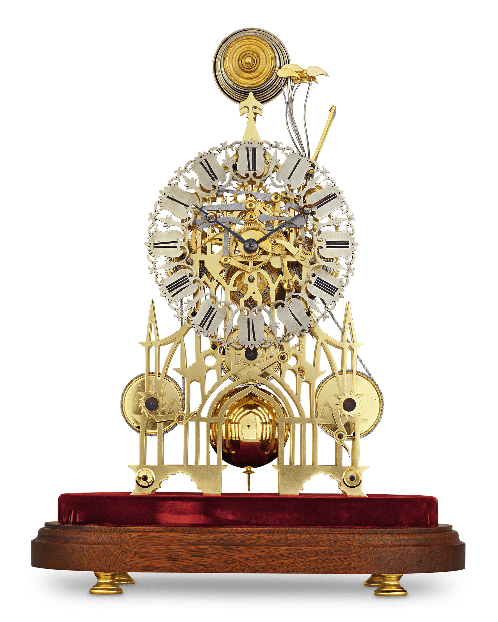Three Train Clock by Smith & Sons