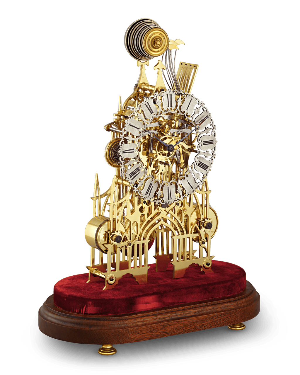 Three Train Clock by Smith & Sons