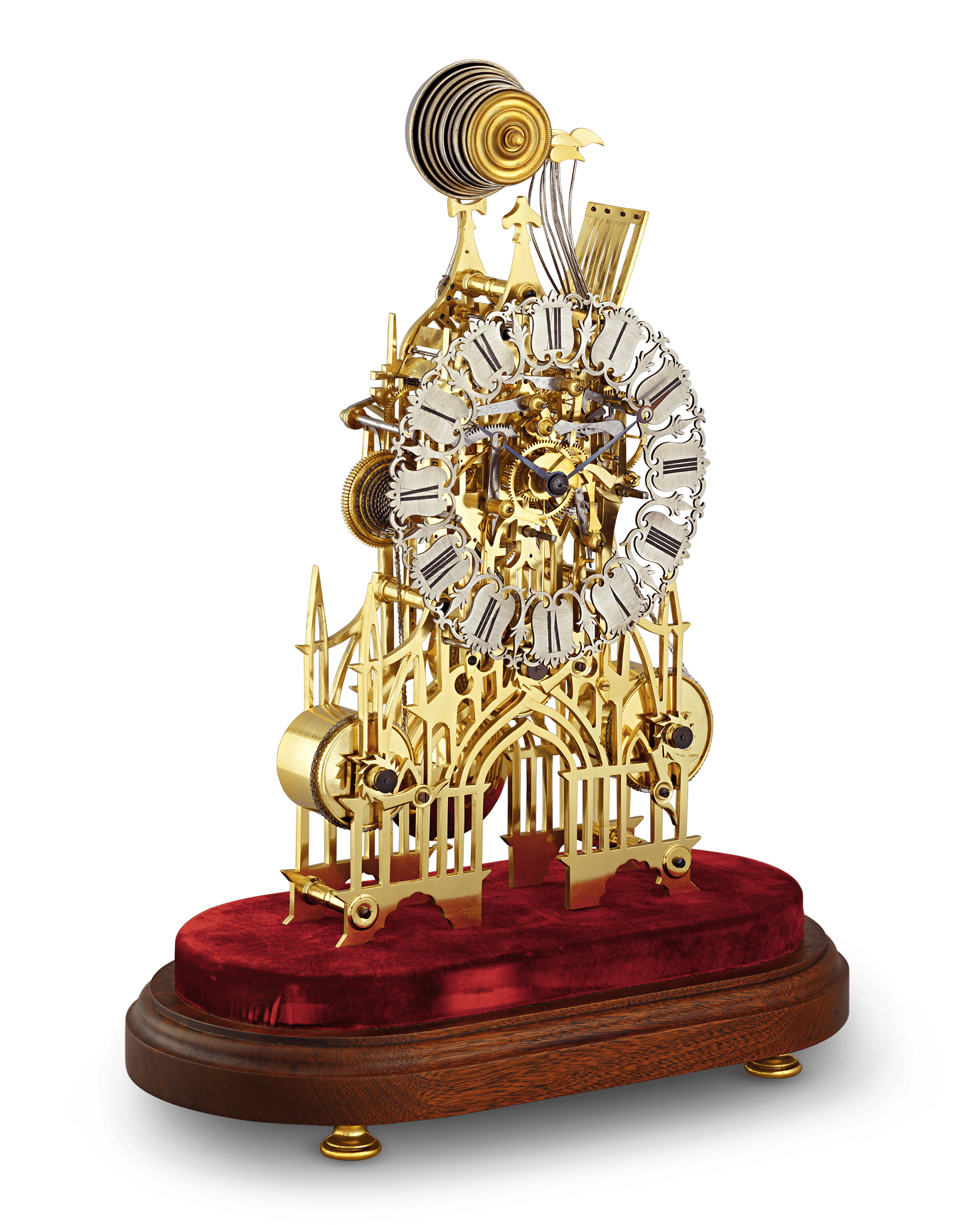 Three Train Clock by Smith & Sons