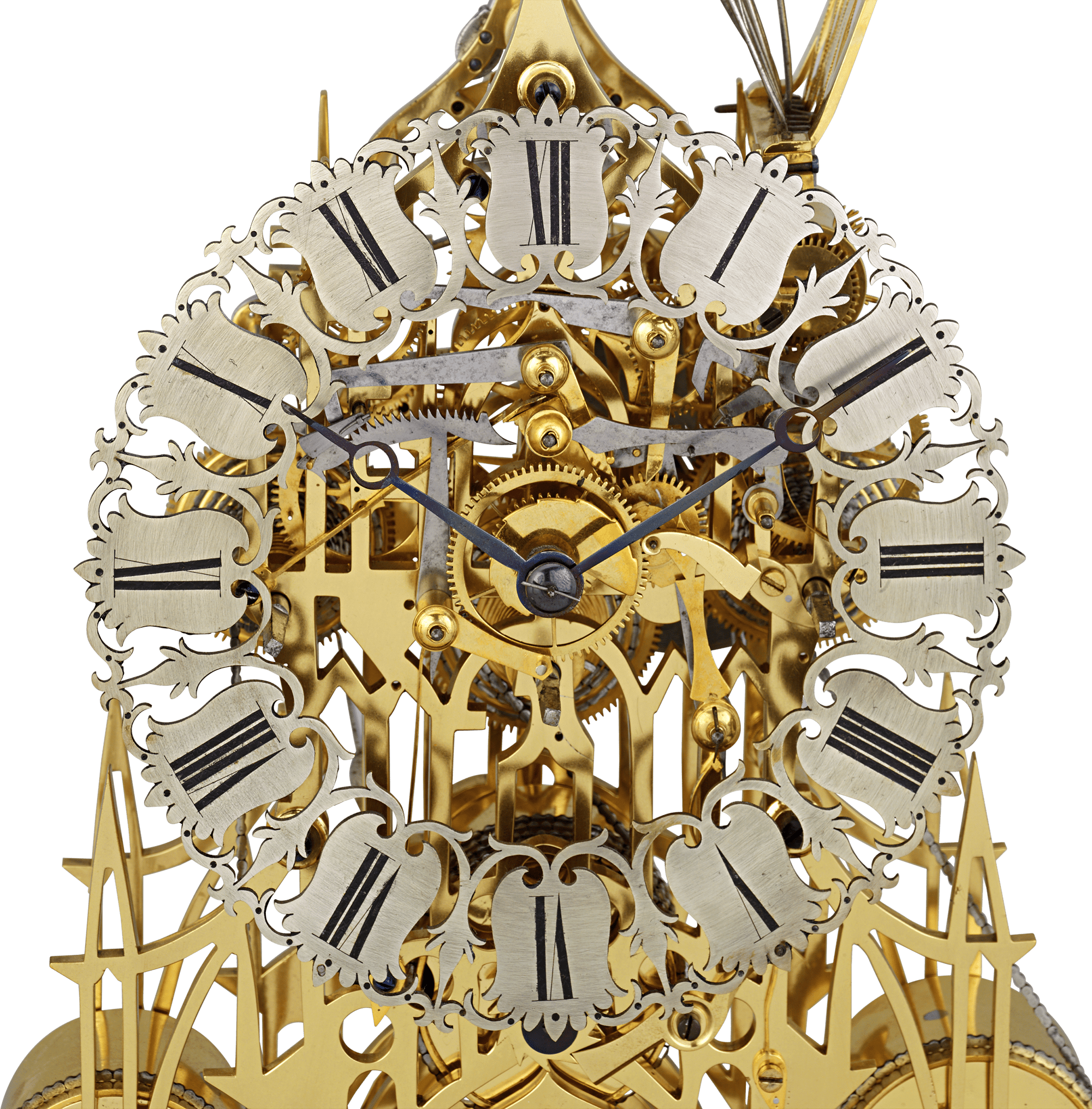 Three Train Clock by Smith & Sons