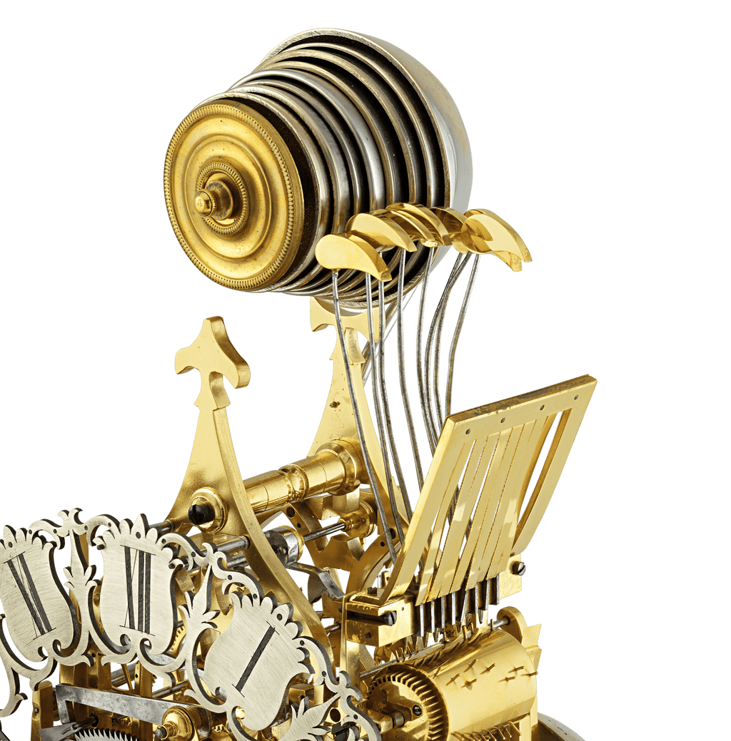 Three Train Clock by Smith & Sons