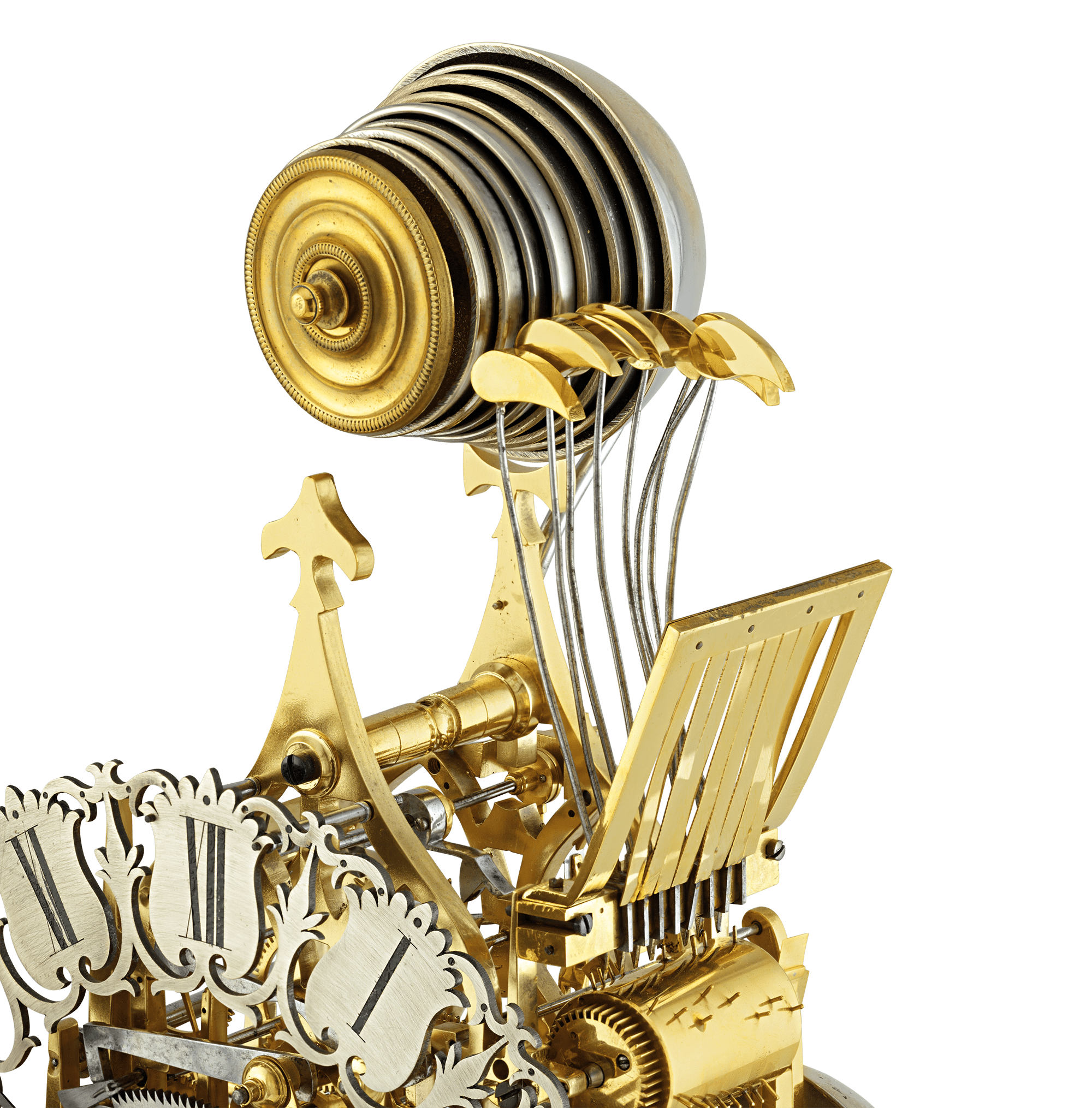 Three Train Clock by Smith & Sons