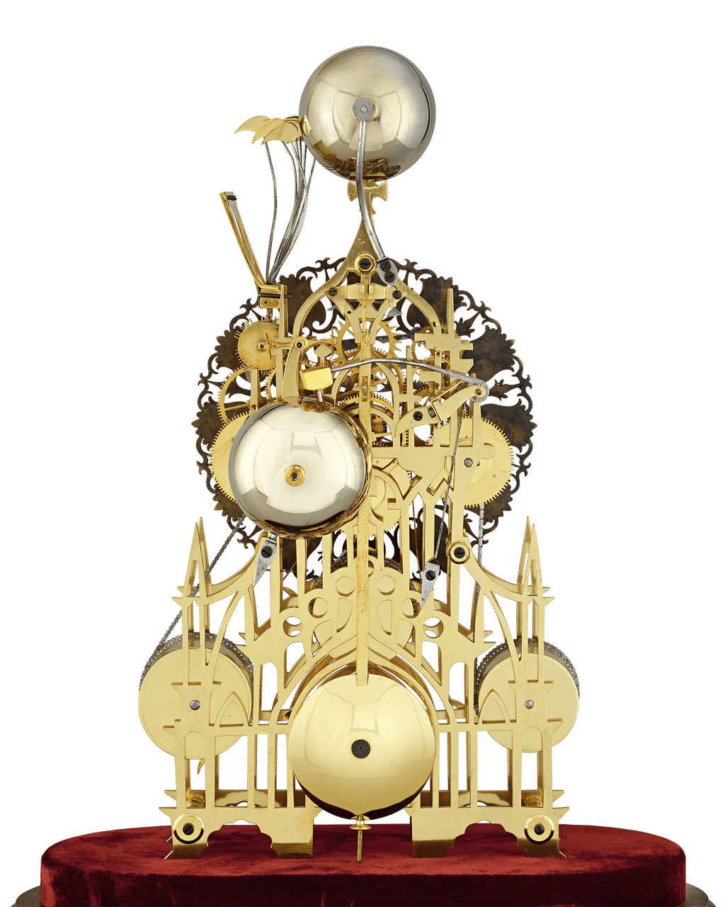 Three Train Clock by Smith & Sons