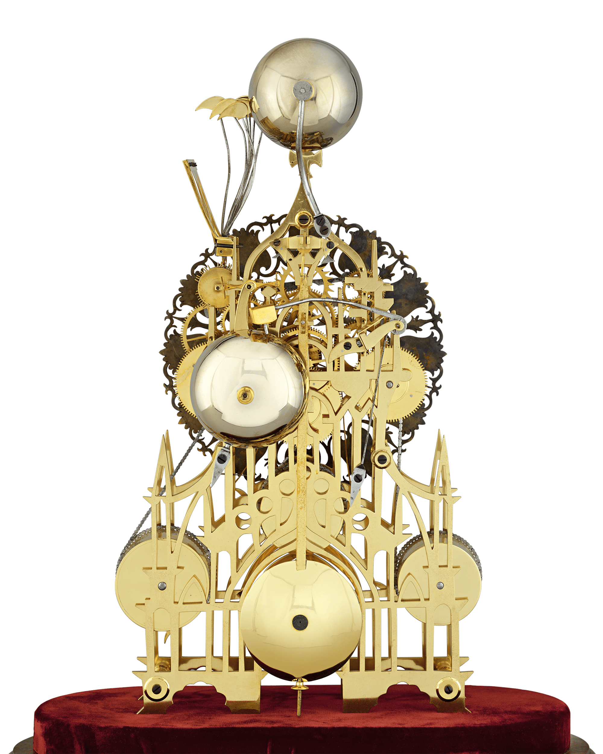Three Train Clock by Smith & Sons