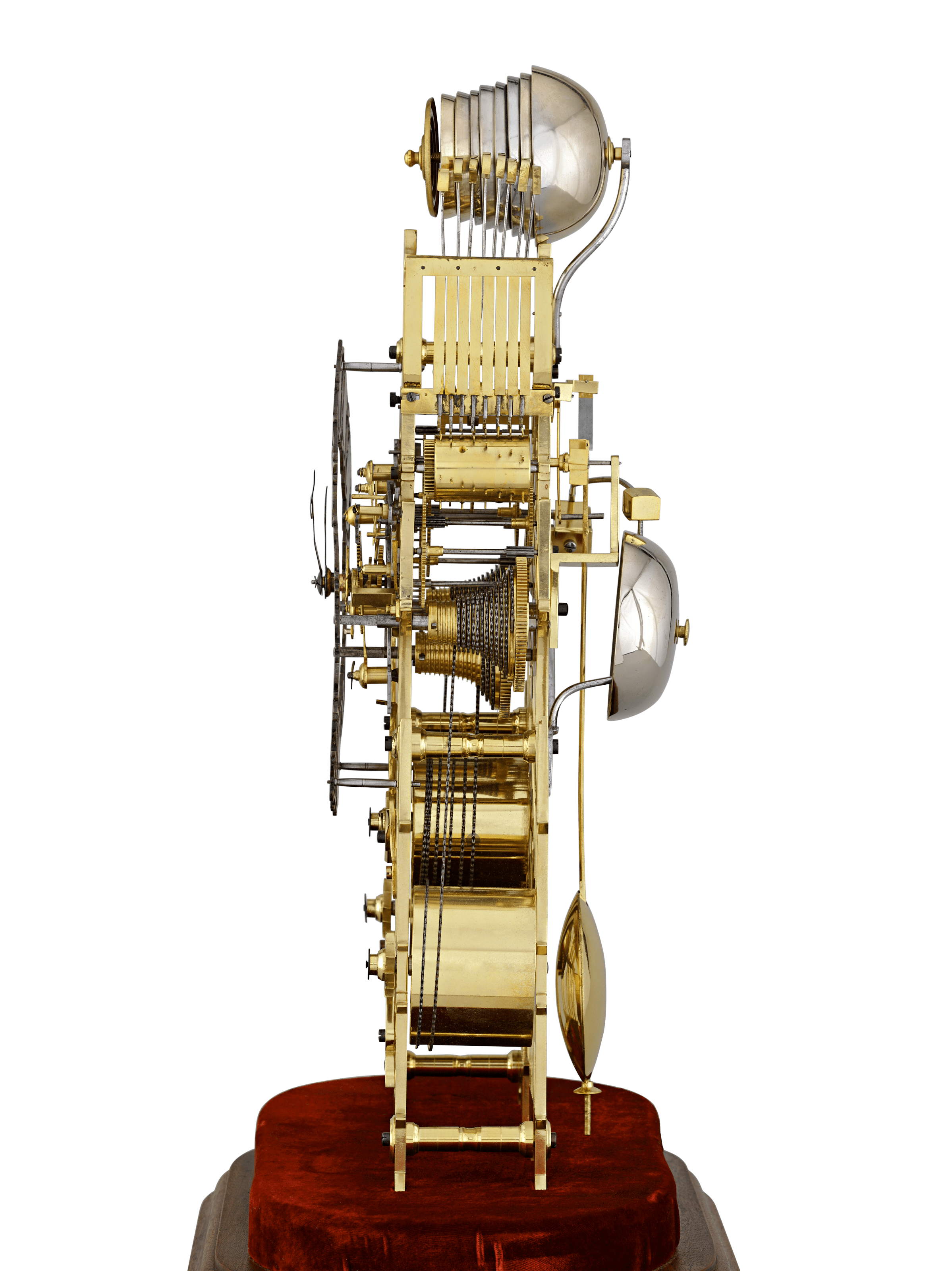 Three Train Clock by Smith & Sons