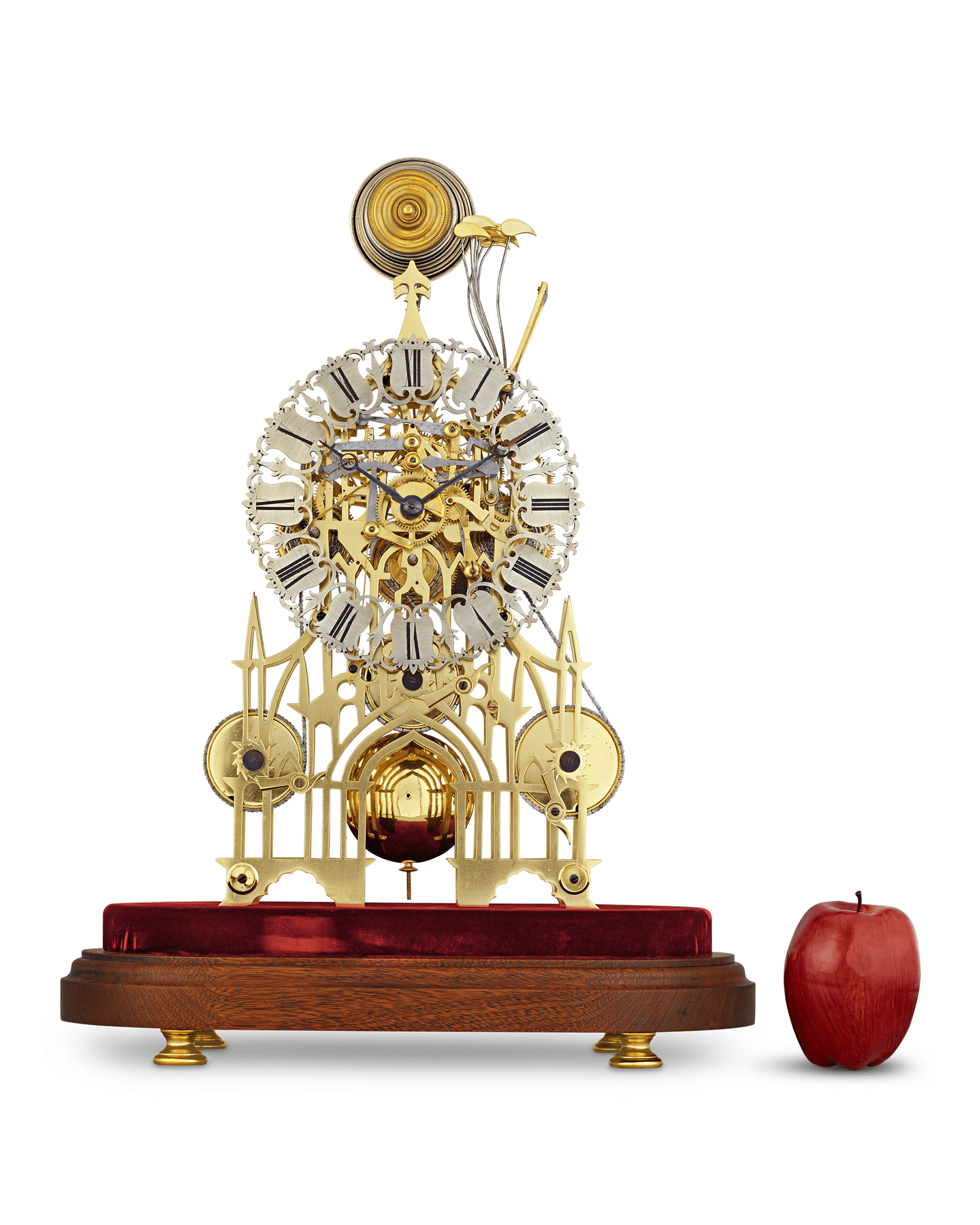 Three Train Clock by Smith & Sons