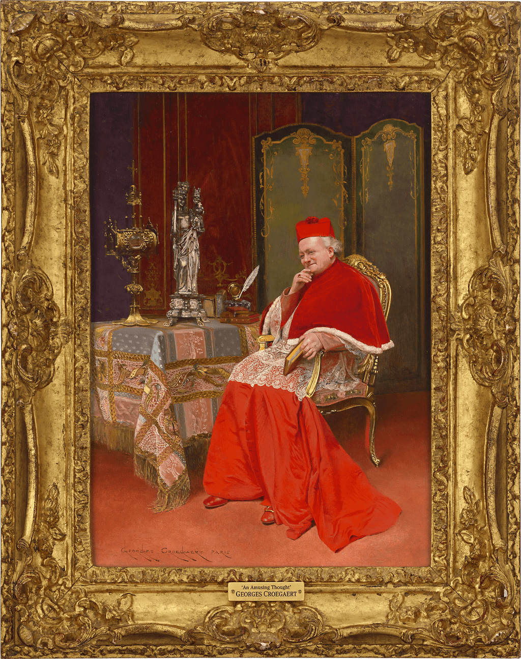 An Amusing Thought by Georges Croegaert