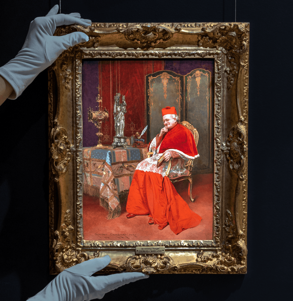 An Amusing Thought by Georges Croegaert