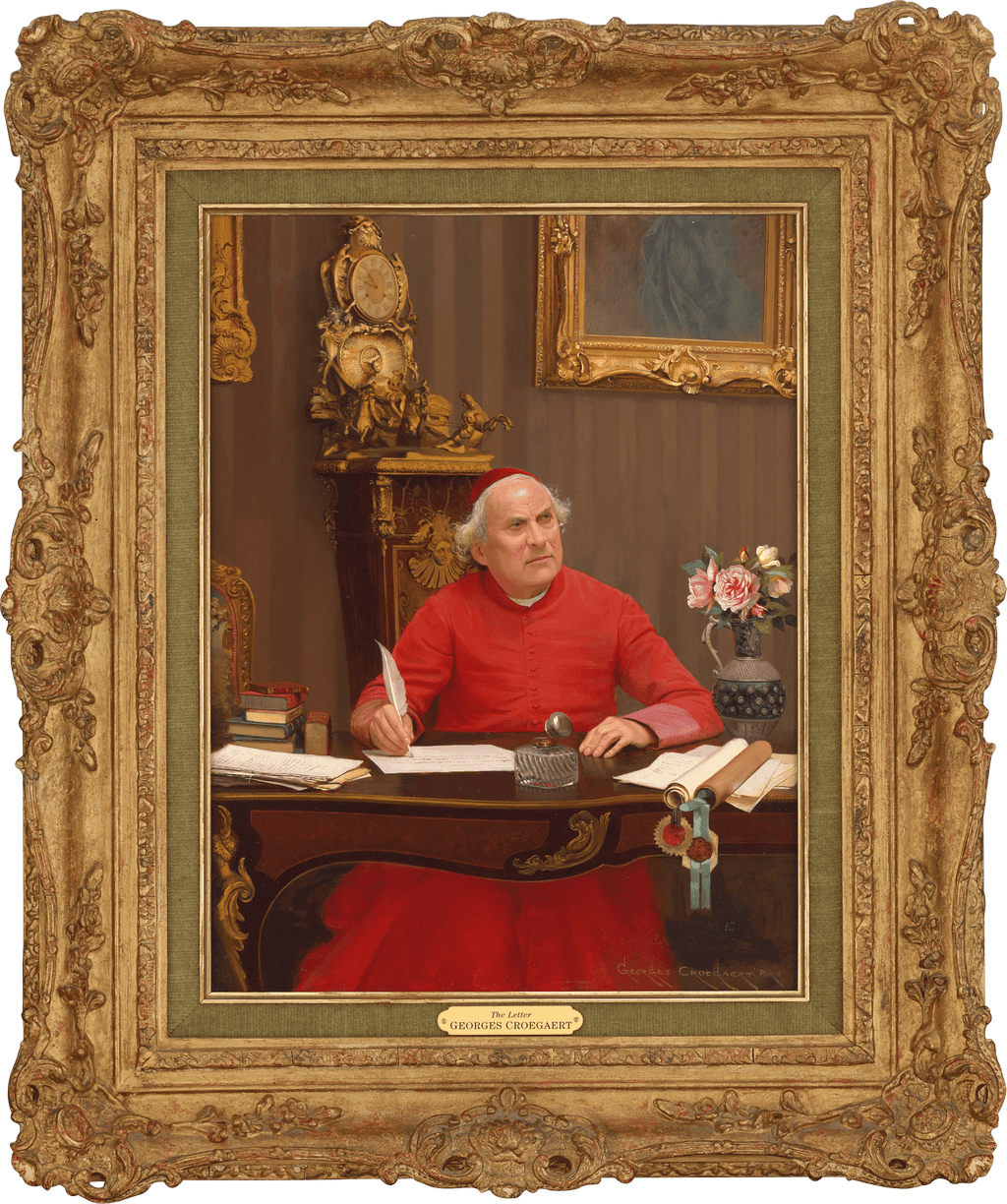 The Letter by Georges Croegaert