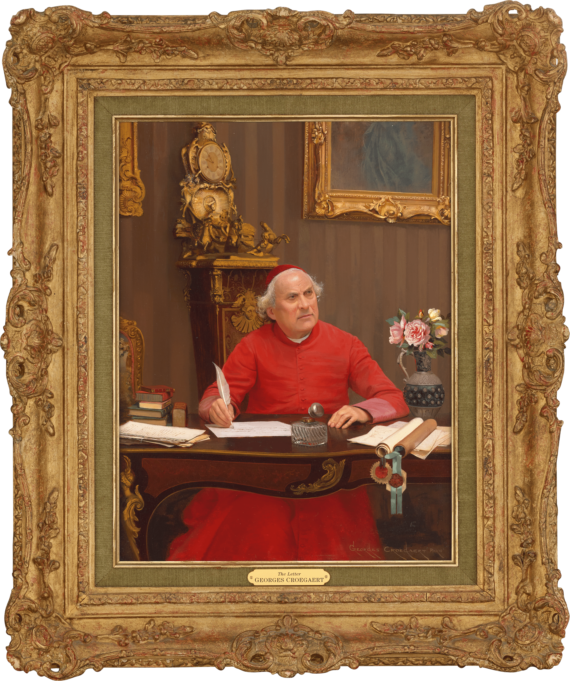 The Letter by Georges Croegaert