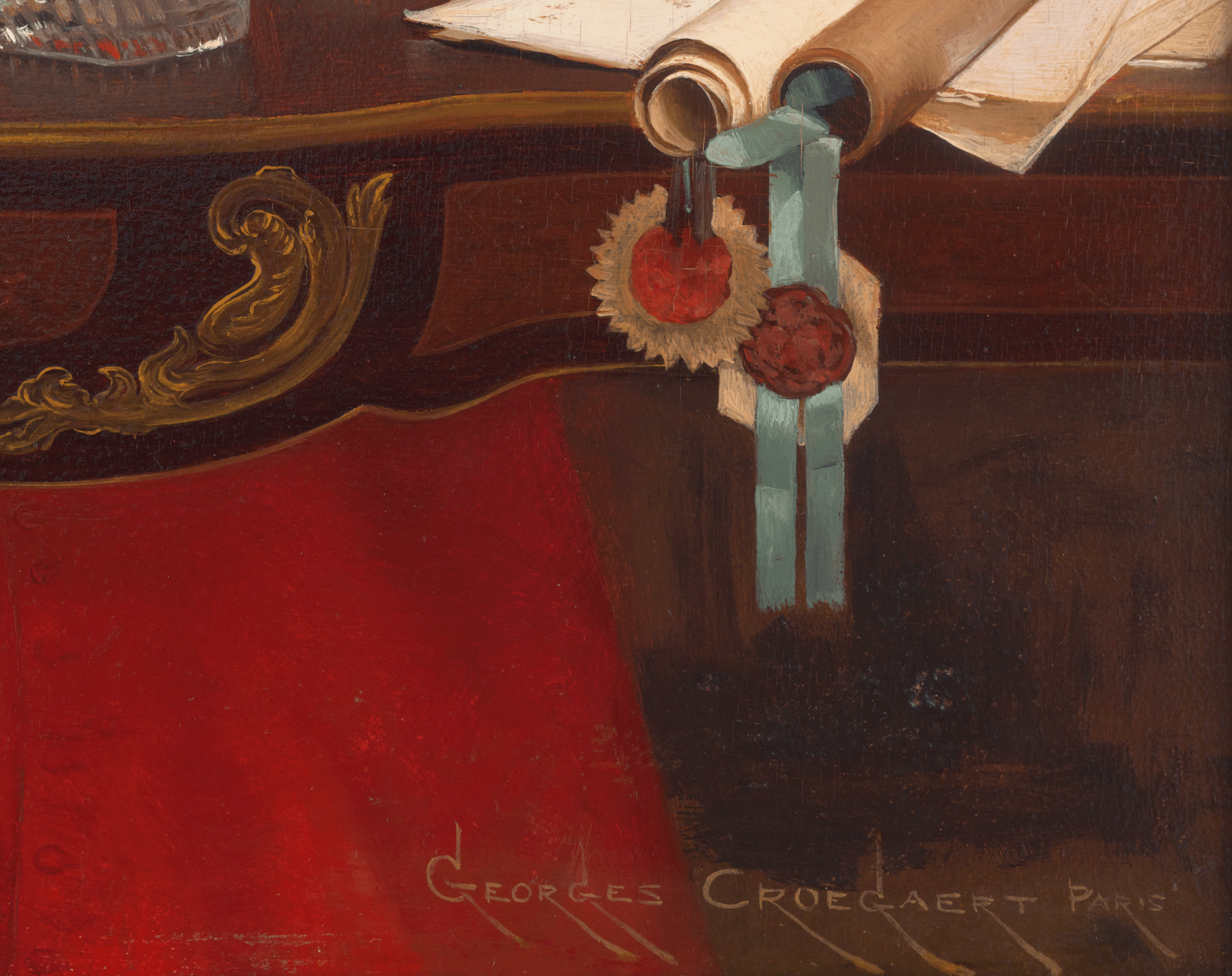 The Letter by Georges Croegaert