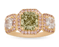 Chameleon Diamond Ring, 1.73 Carats