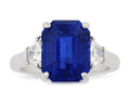 Oscar Heyman Ceylon Sapphire Ring, 7.57 Carats