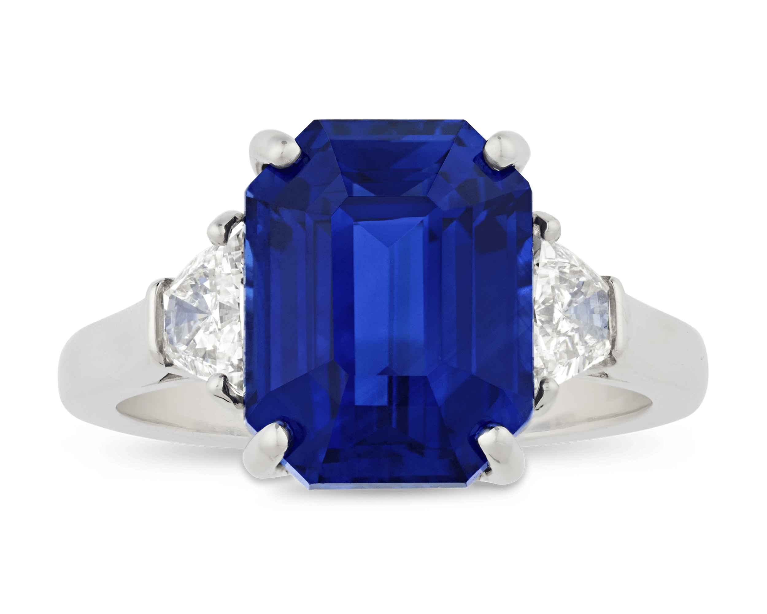 Oscar Heyman Ceylon Sapphire Ring, 7.57 Carats