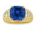 Boucheron Untreated Burma Sapphire Ring, 7.11 Carats