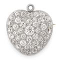 Tiffany & Co. Diamond Heart Pendant, 4.00 Carats