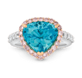 Brazilian Paraiba Ring, 3.73 Carats