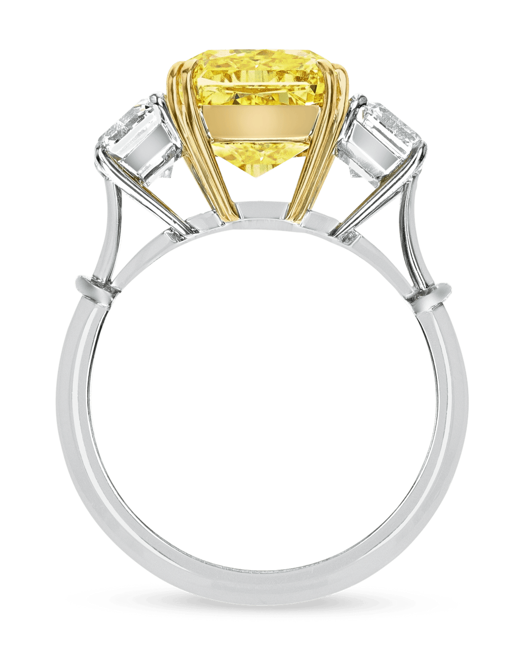 Fancy Yellow Diamond Ring, 4.26 Carats