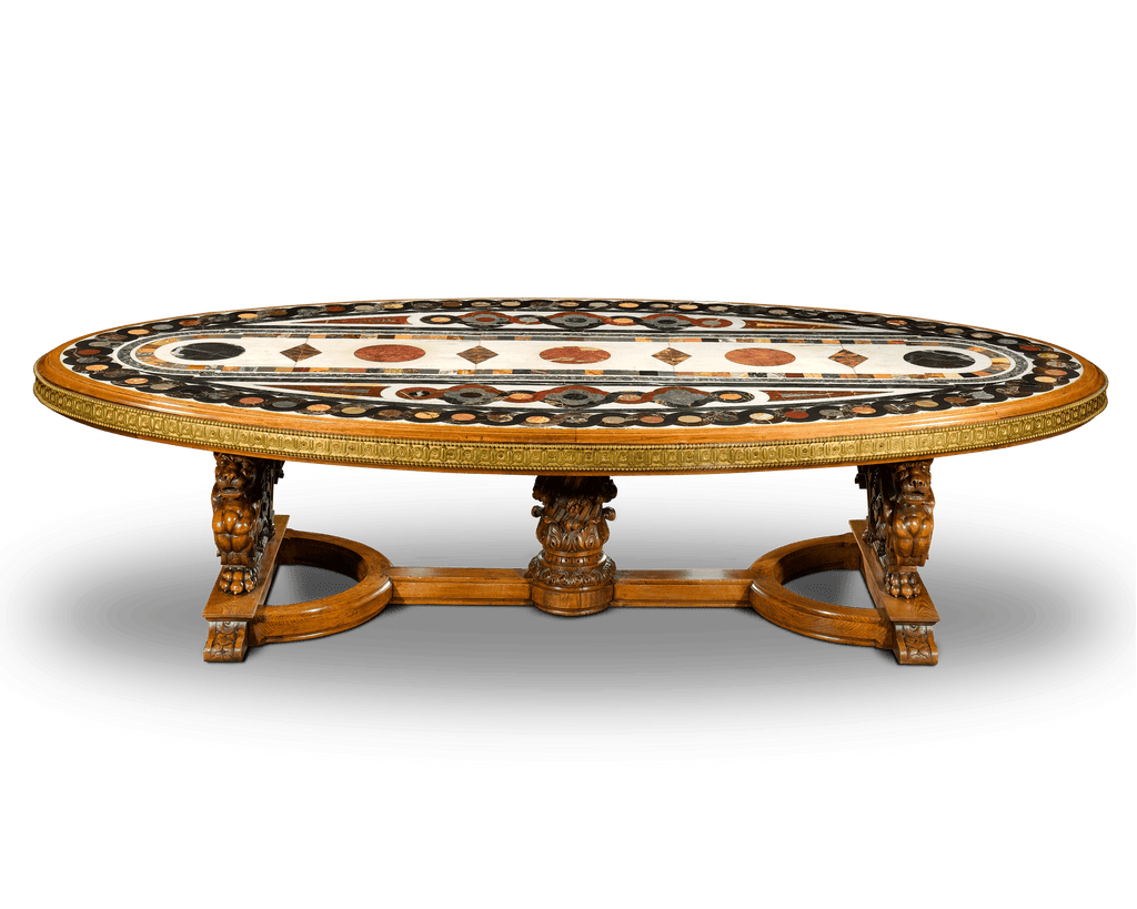 The Manheim Marble Specimen Table