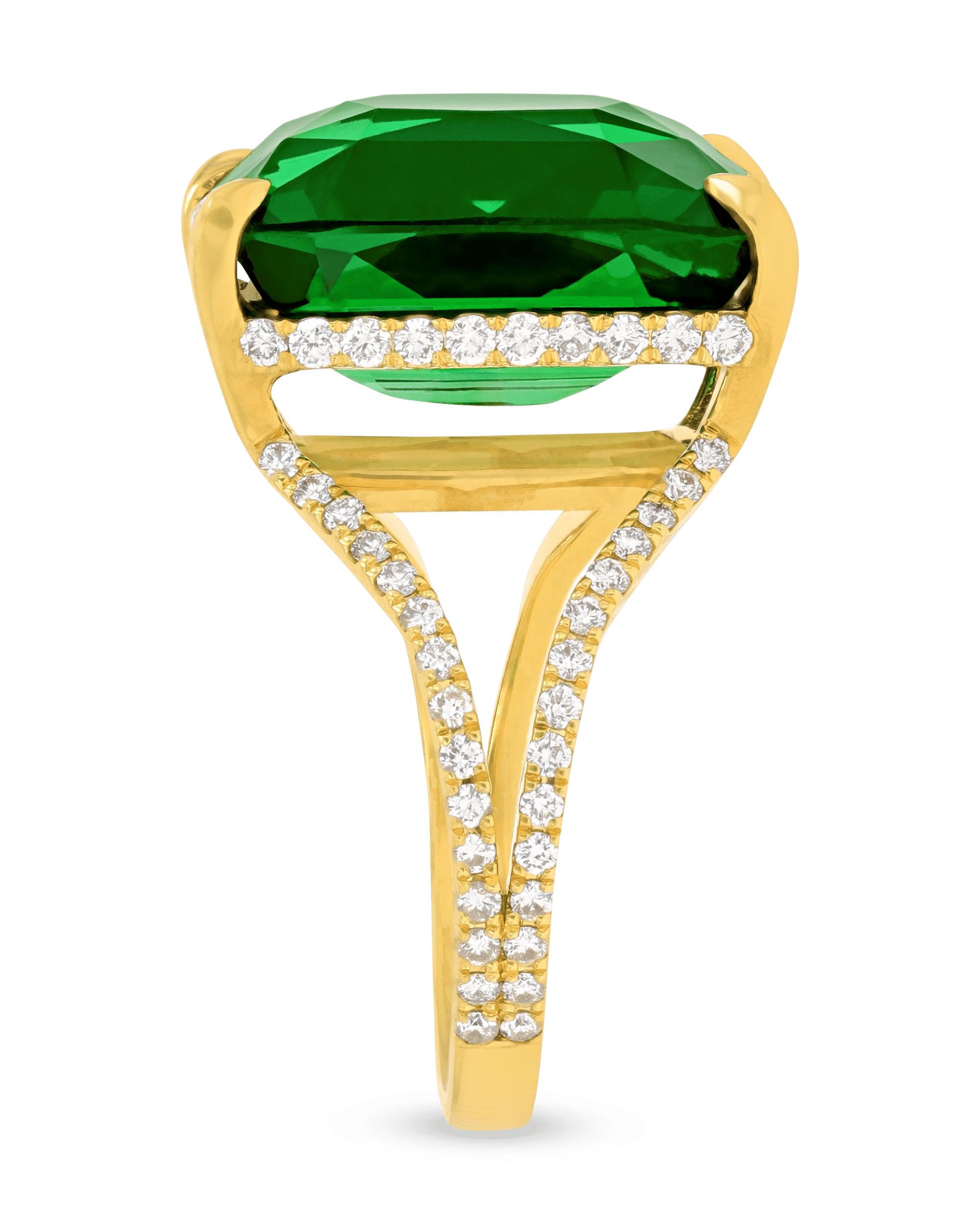 Tsavorite Ring, 18.82 Carats
