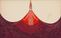 Conte Hindou en blanc by Erté