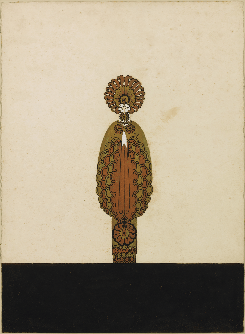 Les fleurs by Erté