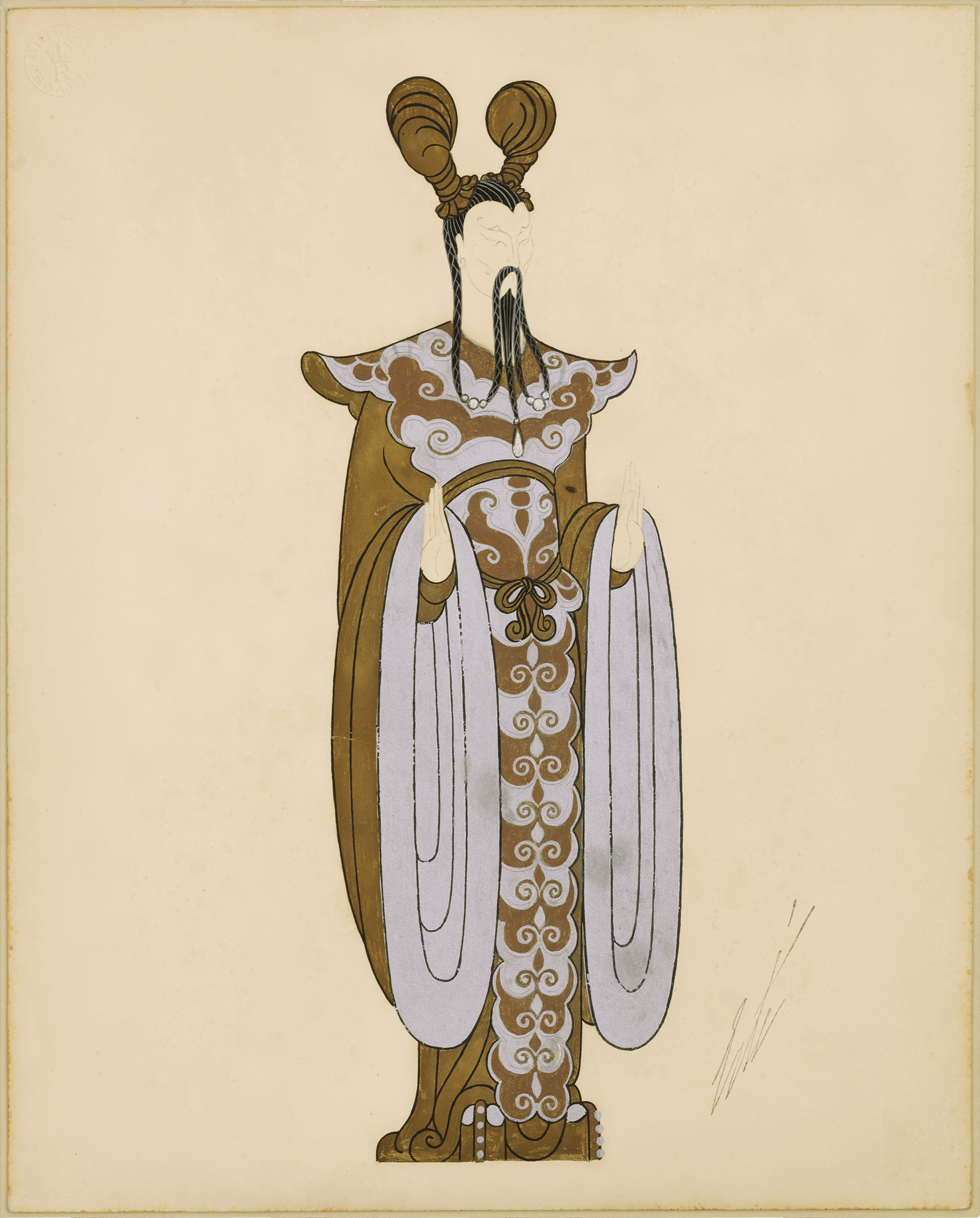 Homme de la suite d'Aladin by Erté