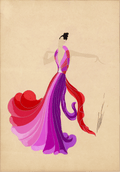 La sophistiquée by Erté