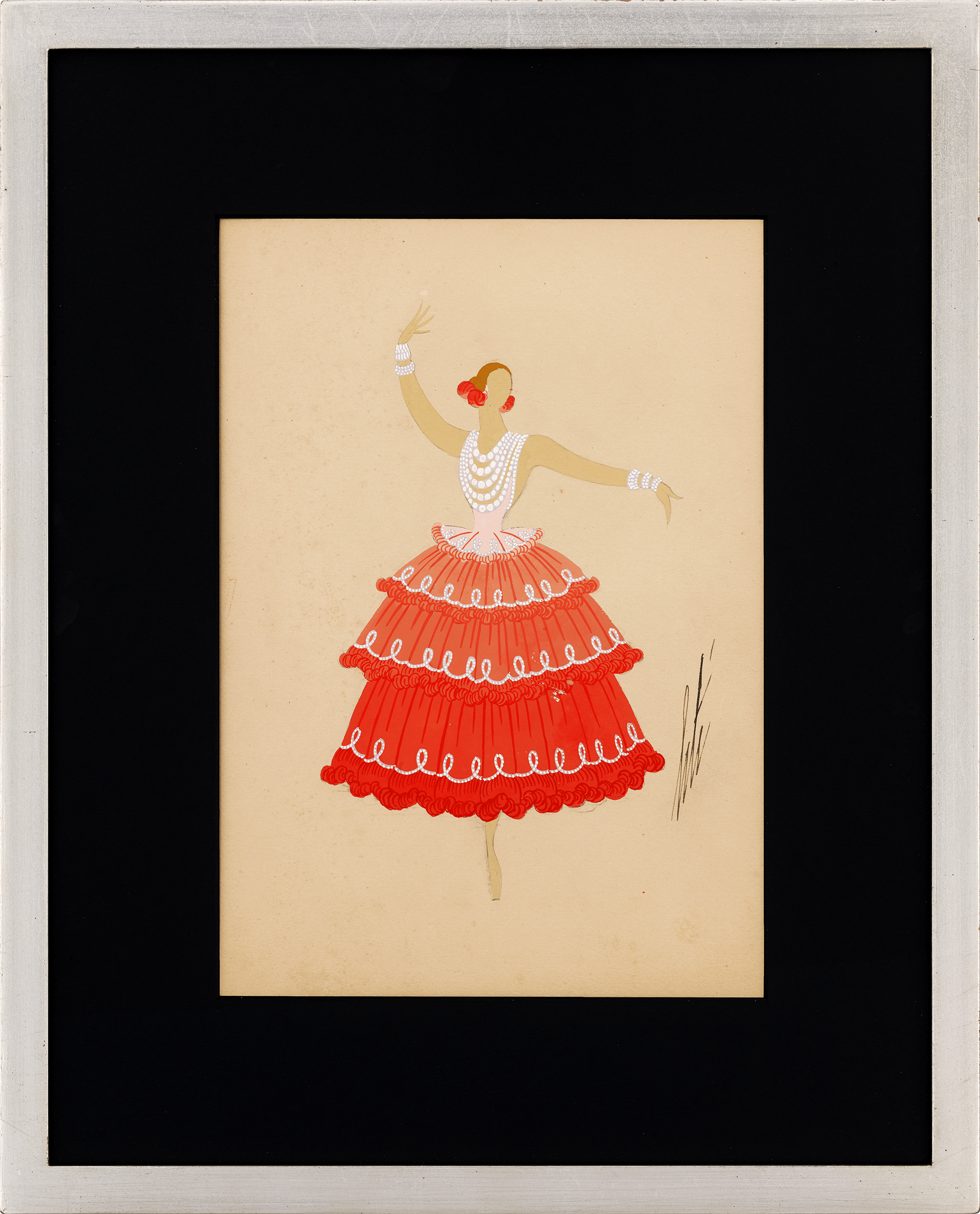 La jeune fille by Erté