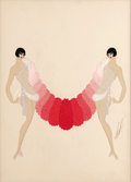 Les sisters by Erté