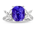 Color-Change Sapphire Ring, 4.83 Carats