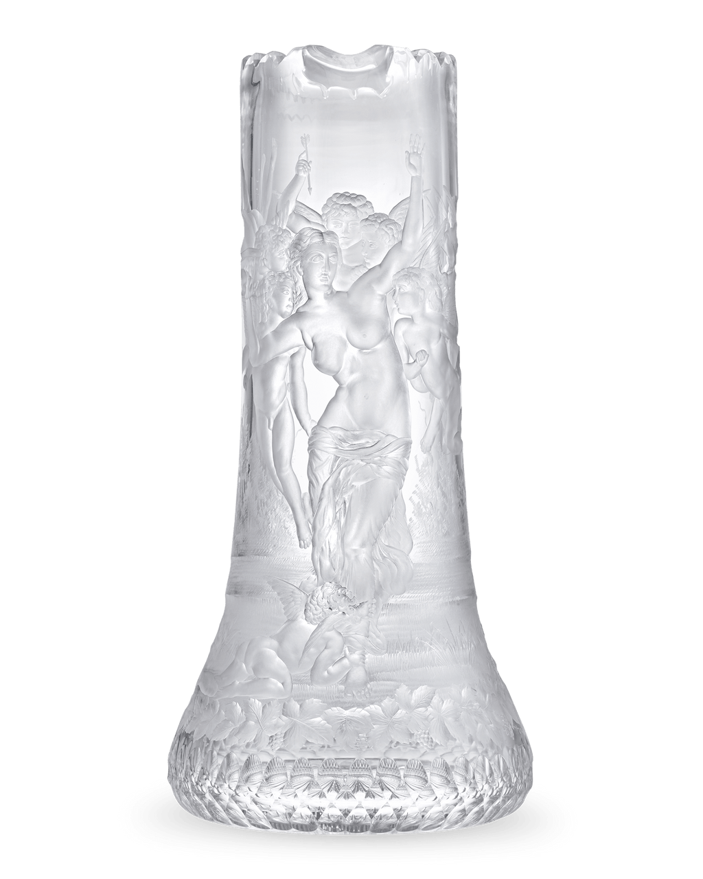 William-Adolphe Bouguereau Cut Glass Pitcher