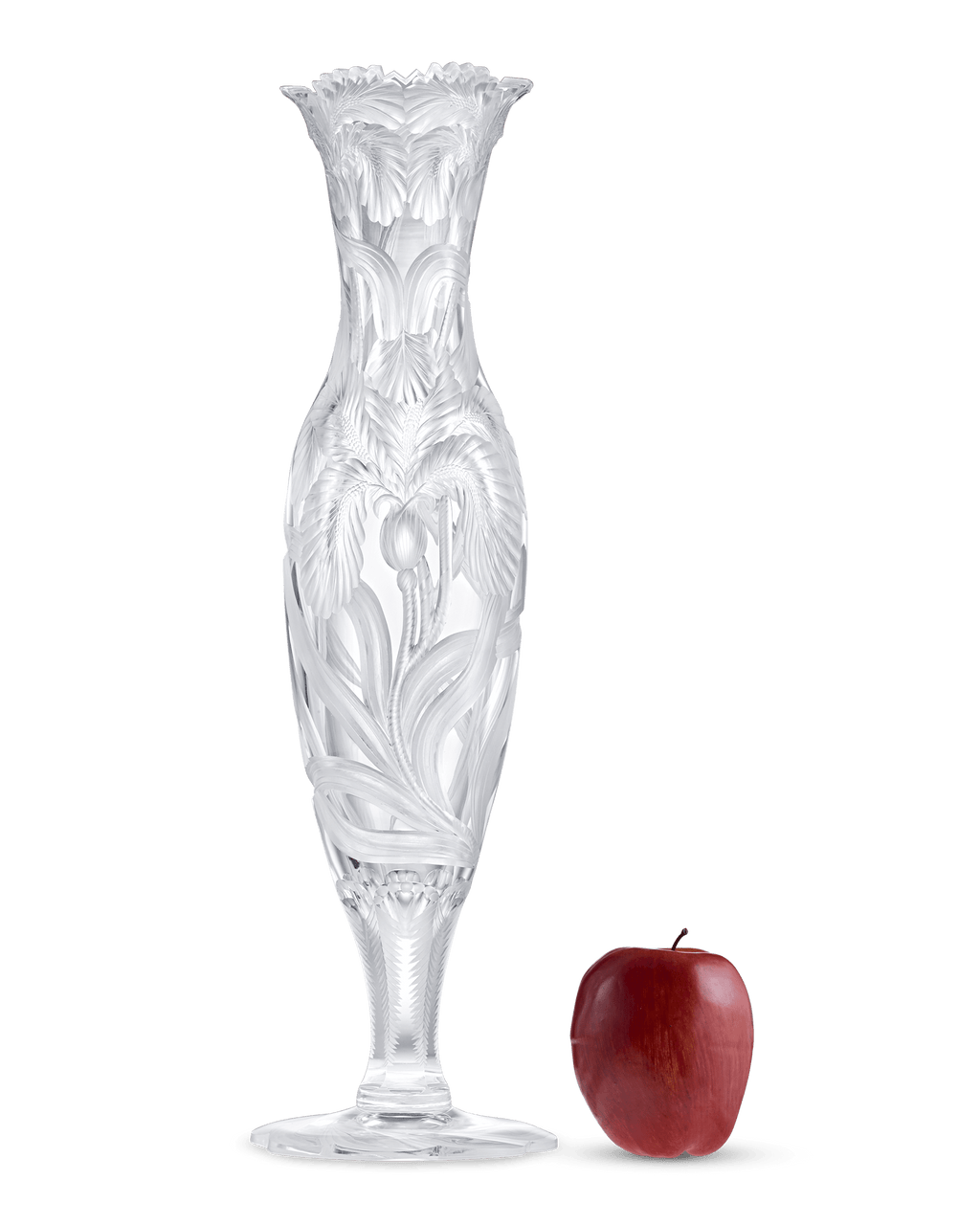 Tuthill American Brilliant Cut Glass Vase