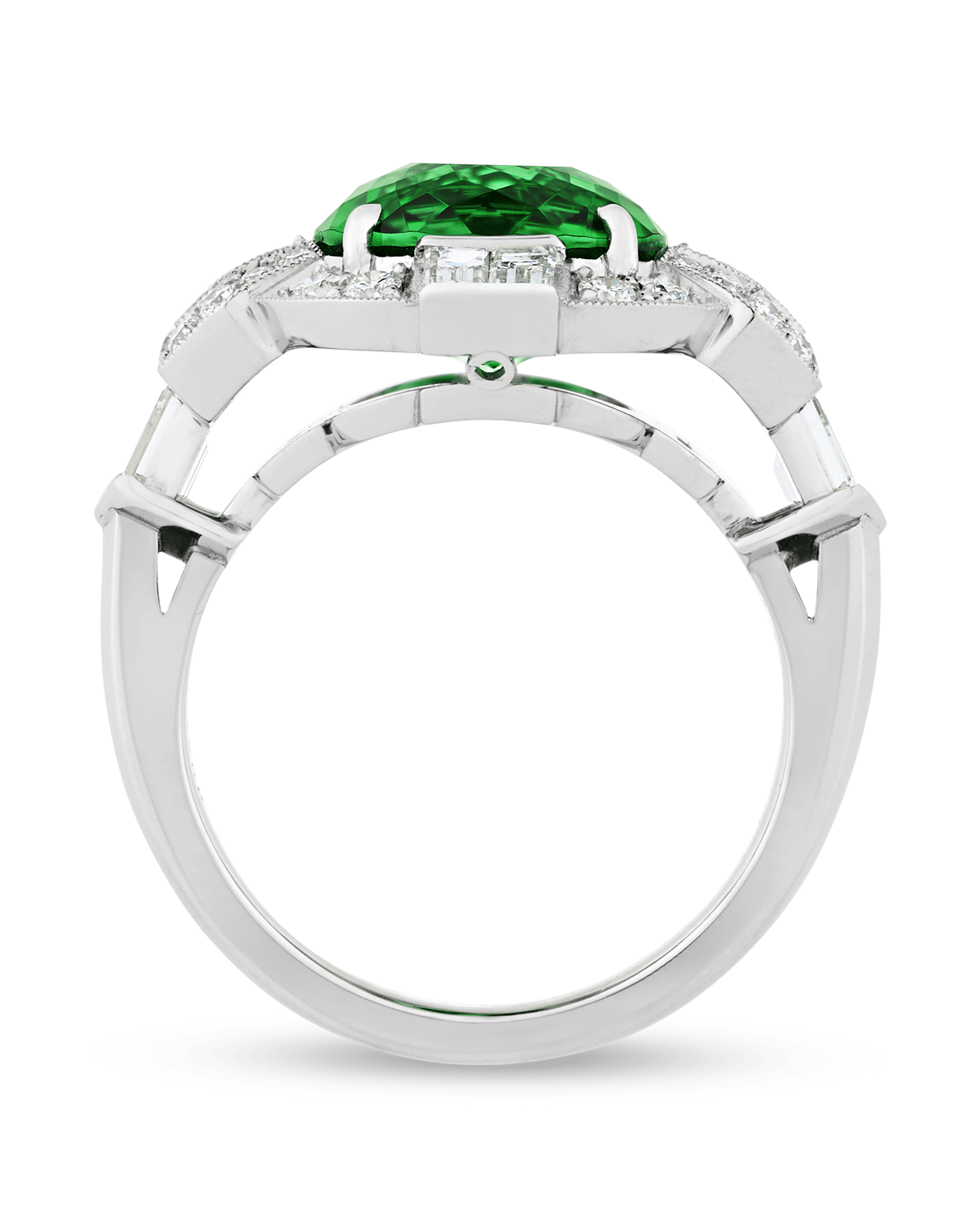 Raymond Yard Untreated Paraiba Ring, 4.60 Carats