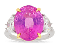 Untreated Ceylon Sapphire Ring, 12.49 Carats