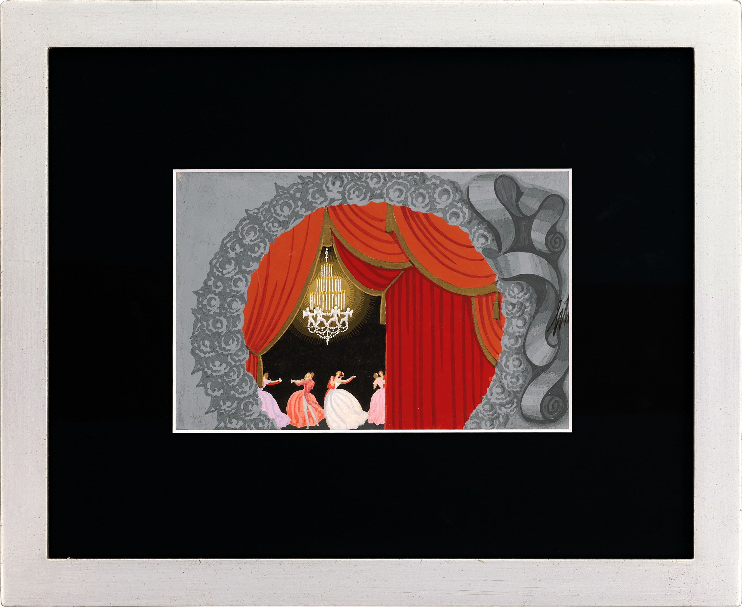 La valse by Erté
