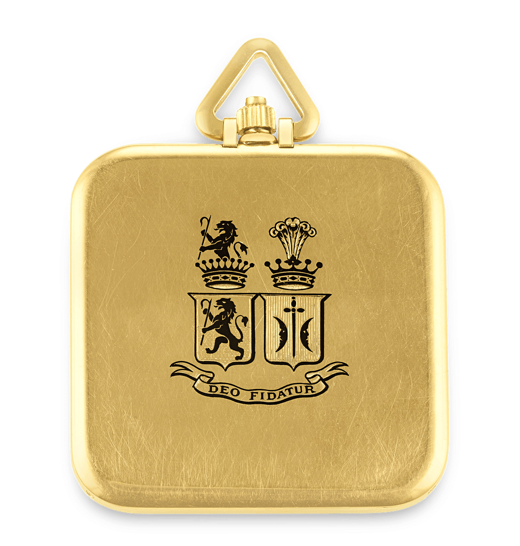 Cartier Gold Acte Mistere Pocket Watch