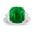 Zambian Emerald Ring, 7.04 Carats