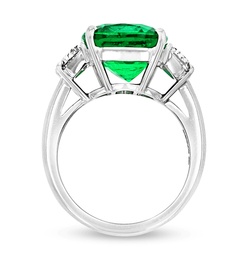 Zambian Emerald Ring, 7.04 Carats