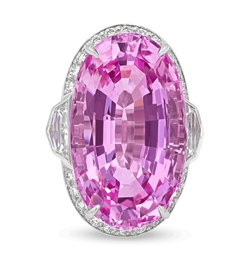 Pink Topaz Ring, 41.50 Carats