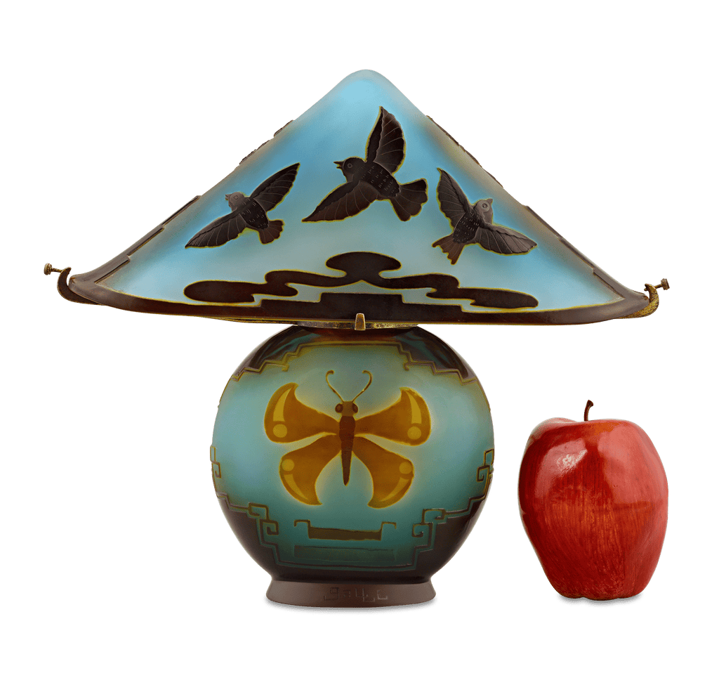 Pagoda Lamp by Émile Gallé