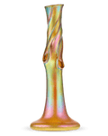 Loetz Candia Silberiris Tree Trunk Vase