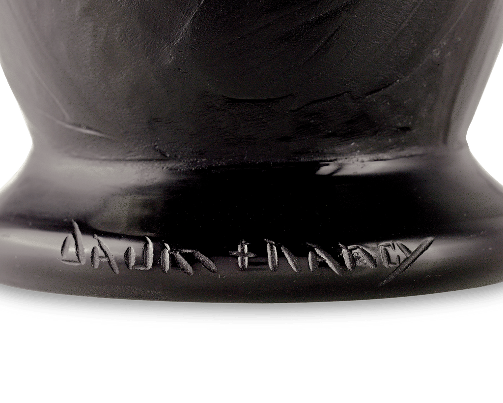 Wheel Carved Cameo Glass Vase by Daum Nancy
