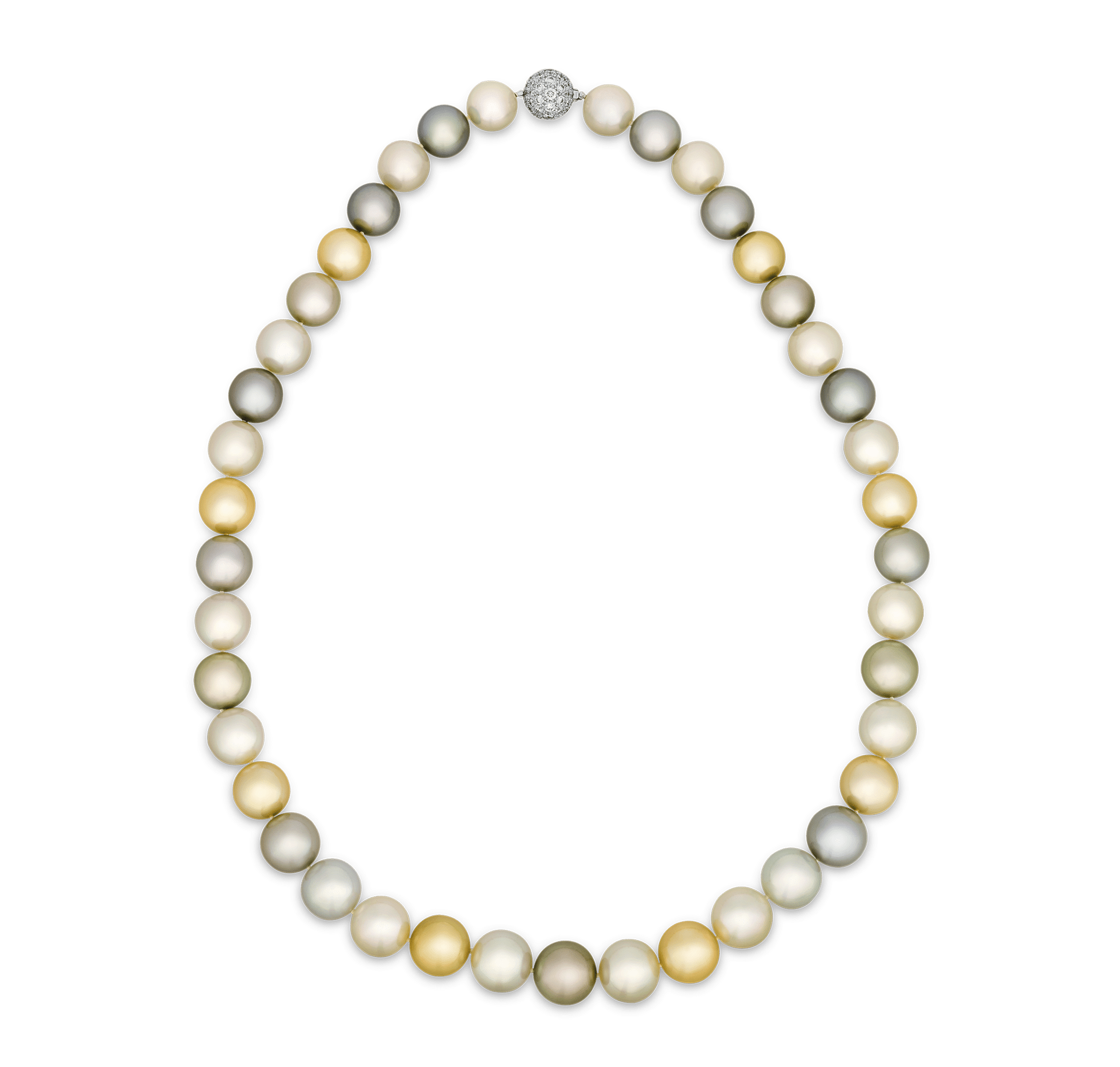Tiffany & Co. Multicolor South Sea Pearl Necklace