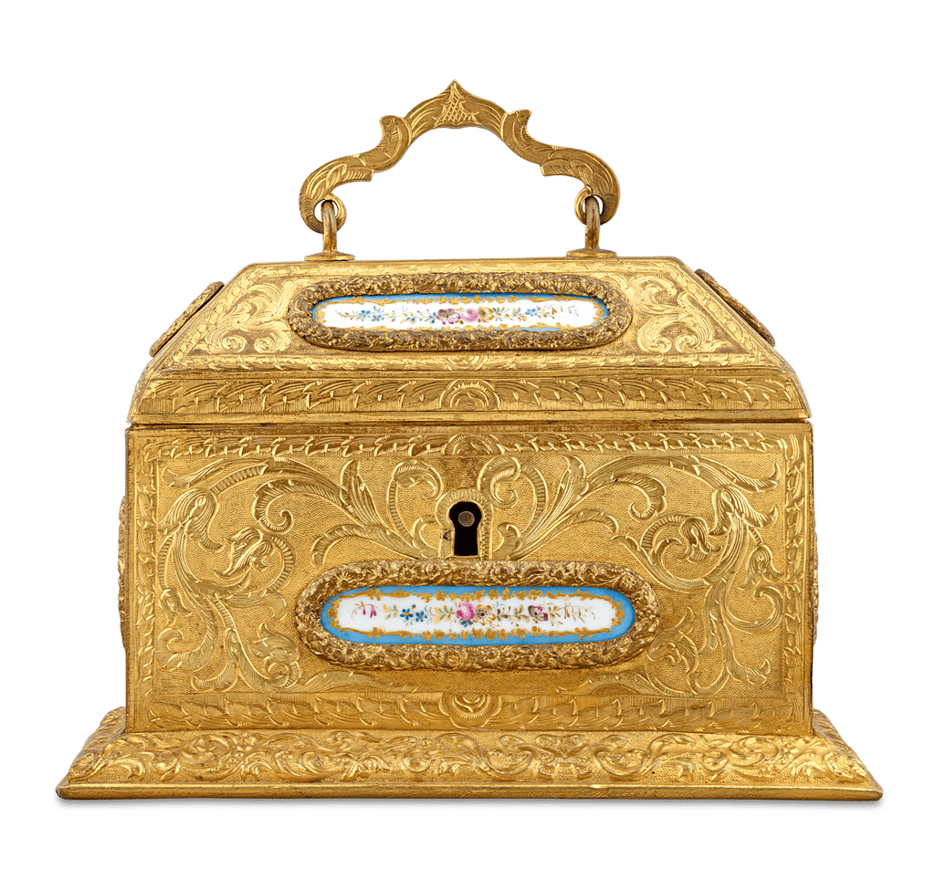 Sèvres Porcelain and Bronze Box