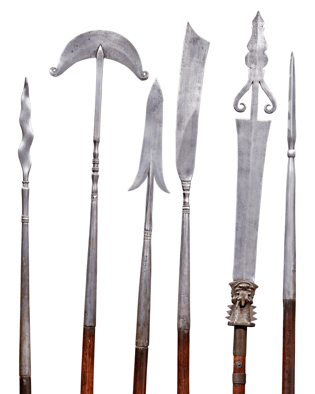 Collection of Six Asian Weapons